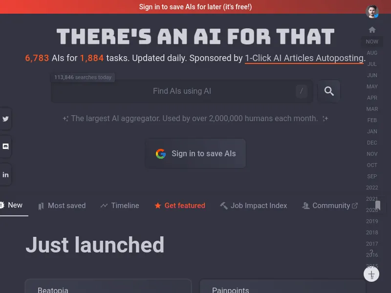 Theres An AI For That